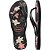 Chinelo Slim Organic 37/38 Preto/Cinza/Rosa Havaianas - Imagem 2