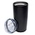 Start Line Copo Inox Térmico Com Tampa 600 Ml Preto ATEF - Imagem 2