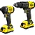 Kit Parafusadeira E Furadeira Modelo Sbdi465d2t 2 Baterias E Carregador 20v - Stanley - Imagem 4