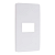 Placa 4x2 1 Posto Cor Branco Orion Schneider - Imagem 2