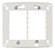 Suporte 4x4 6 Postos Miluz Cor Branco Schneider - Imagem 2