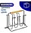 Porta Copos Suporte Copos P/ 6 Copos Cozinha Mesa Escorredor Arthi - Imagem 5