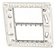 Suporte 4x4 Para Placa 6 Modulos Branco Orion S71020324 Schneider Electric - Imagem 2