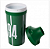 Porta Garrafa 600 ml Palmeiras Produto Oficial Licenciado Plasútil - Imagem 2