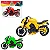 Moto Wind Fire 28 Cm Cores Cortidas ATEF - Imagem 1