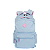 Mochila 2 Compartimentos College Hydroblock Sky Azul Sestini - Imagem 1