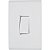 Interruptor Paralelo Conjunto 4x2 10 a 250 V Branco Tramontina - Imagem 1