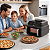 Air Fryer Philco 11L Digital 10 em 1 Visor Glass PAF11C - 127V - Imagem 7