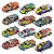 Kit 6 Carros Miniatura Pull Back DM Collection Variados - DM TOYS - Imagem 3