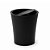 Lixeira Com Tampa Basculante 3L Preto DasPlast - Imagem 1