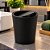 Lixeira Com Tampa Basculante 3L Preto DasPlast - Imagem 3