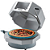 Assador De Pizza Compacto Italiano A Gas GLP 40cm Saro - Imagem 1