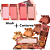 Kit Paleta Quarteto de Blush Ludurana + Paleta Quarteto de Contorno Ludurana - Imagem 1