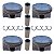 Pistão e Anel Volvo Xc60 Xc90 V40 Xc40 S60 E-Drive Momentum 2.0 16V B4204T8 B4204T9 B4204T11 B4204T28 STD - 32240862, 32213040 - Imagem 1