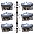 Pistão e Anel Land Rover Jaguar Velar Range Rover Xf Ftype Fpace 3.0 V6 Gasolina 306PS 0,50 - LR062617, LR041639 - Imagem 2