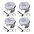 Pistão e Anel Mini Cooper R55 R57 N14 1.6 16V 0,50 - 11257566019, 11257540609, 11257566479, 11257576973 - Imagem 1