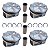 Pistão e Anel Mini Cooper Citroen Peugeot N12 N16 1.6 16V 0,50 -  11257589348 - Imagem 1