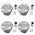 Pistão e Anel Mercedes-Benz C180 C200 C250 C300 GLC250 E250 1.6 16v 274.910 0,50 - 2740301017, 2740300017, 2740301217, 2740301317 - Imagem 1