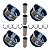 Pistão e Anel Mercedes-Benz CLC200 CLK SLK200 C180 C200 1.8 16V Kompressor 271.910 271.957 STD - 2710302317 2710302517 2710306817 A2710302317 - Imagem 3