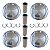 Pistão e Anel Mercedes-Benz CLC200 CLK SLK200 C180 C200 1.8 16V Kompressor 271.910 271.957 STD - 2710302317 2710302517 2710306817 A2710302317 - Imagem 2