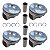 Pistão e Anel Bmw Mini Cooper 116i 118i 316i 120i 125i N13 N18 1.6 16v 0,50 - 11157584117 11257601077 11257601181 - Imagem 1