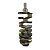 Virabrequim Mercedes-Benz C180 C200 C250 C300 E200 E250 GLC250 GLA250 CLA250 M270.920 M274.920 1.6 2.0 16V - 2740300201, 2740300401, 2740300801 - Imagem 2