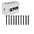 Parafuso de Cabeçote Land Rover Jaguar Discovery Sport Evoque Epace Fpace Ftype Xf 2.0 16V Diesel AJ200 Igenium - LR073643, JDE36434 - Imagem 1