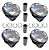 Pistão e Anel Bmw X1 X2 320i 330i X3 X4 Z4 220i Mini Cooper F60 B48 2.0 16V 0,50 - 11258657760, 11258638448 - Imagem 1