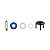 Kit Reparo Bico Injetor Audi TT Q3 Q5 A4 A5 A6 2.0 TFSI - 1282 - Imagem 1