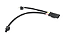Chicote Sensor da Válvula Termostática Mini Cooper Citroen Peugeot DS3 DS4 3008 C4 1.6 16V THP - 12518611289 - Imagem 1