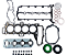 Junta do Motor C/ Retentor Land Rover Jaguar Discovery Sport Evoque Epace Fpace 2.0 16v DTA DTA Diesel - Imagem 1