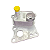Radiador Oleo Mercedes C200 C250 E200 Slk250 1.8 Turbo - A27118803, A2711880301 - Imagem 2