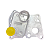 Radiador Oleo Mercedes C200 C250 E200 Slk250 1.8 Turbo - A27118803, A2711880301 - Imagem 3