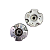 Par Polia Audi Vw 3.2/4.2 - 06E109083G 06E109083 06E109083E 06E109084G 06E109084K 06E109083L - Imagem 2