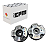 Par Polia Audi Vw 3.2/4.2 - 06E109083G 06E109083 06E109083E 06E109084G 06E109084K 06E109083L - Imagem 1