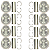 Pistao E Anel 050 Land Rover Range Rover Supercharged Svr 5.0 V8 (Jogo) - Imagem 2