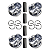 Pistao E Anel Audi A3 A4 A5 Q5 Tt 1.8 Tfsi 2013 Cjsa - 06H107065Bs-06H198151C-Std-21Mm, 06J107065Ab - Imagem 2