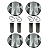 Pistao E Anel Bmw N46 2.0 16V 050 - Modelo Old - Imagem 1