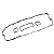 Junta Da Tampa Valvulas Land Rover 2.0 16V Evoque Volvo XC60 (2 GOMOS) - LR025664, 31359965, 154239101, 174408 108896 - Imagem 2