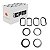 Kit Junta do Coletor de Admissão e Escape Bmw 320i 328i 520i X1 X3 Z4 N20 2.0 Turbo - 11657625293 11612212759 11612297462 - Imagem 1