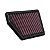 Filtro de Ar Esportivo Lavável Honda Civic 2.0 2017 - K&N 33-5045 - Imagem 2