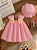 Conjunto Vestido de Alça Infantil Verão - Imagem 11