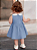 Vestido Casual Infantil Feminino com Gola Peter Pan - Imagem 2
