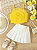 conjunto com flor e saia plisada premium - Imagem 8