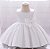 Flor do bebê recém-nascido meninas vestido de batismo para meninas 1st ano aniversário rendas festa de casamento batismo bebê infantil roupas - Imagem 5