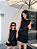 Mãe e Filha, Vestidos Ruffle, Roupa Preta, Moda Mãe das Meninas, Crianças, Adultos - Imagem 3