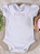Pure & Posh Baby Body Para Bebê Branco Manga Curta Com Gola Bordada Rococó - Imagem 1