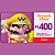 Nintendo Gift Card Digital R$400 - Imagem 1