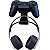 suporte de parede p/ 1 controle ps5 ps4 ps3 xbox + headset - Imagem 1