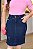 Saia Jeans Midi Secretária Azul - Imagem 1